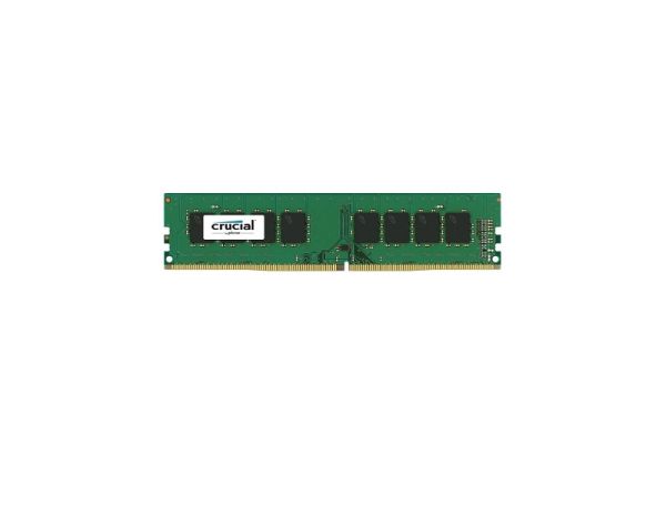CT2K4G4DFS824A Crucial Technology 8GB Kit (2 X 4GB) DDR4-2400MHz PC4-19200 non-ECC Unbuffered CL17 288-Pin DIMM 1.2V Single Rank Memory