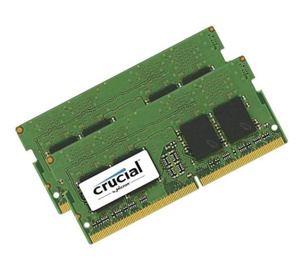 CT2K8G4SFD824A Crucial Technology 16GB Kit (2 X 8GB) DDR4-2400MHz PC4-19200 non-ECC Unbuffered CL17 260-Pin SoDimm Dual Rank Memory