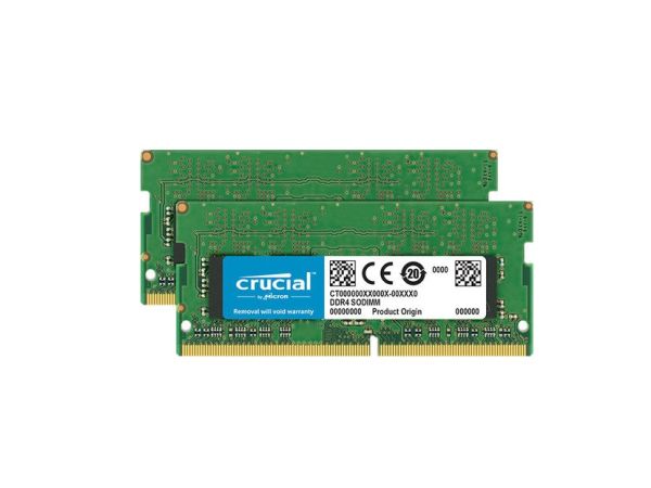 CT2K8G4SFS8266 Crucial Technology 16GB Kit (2 x 8GB) DDR4-2666MHz PC4-21300 non-ECC Unbuffered CL19 260-Pin SoDimm 1.2V Single Rank Memory