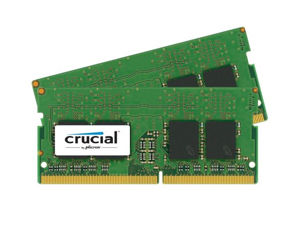 CT2K8G4TFS824A Crucial Technology 16GB Kit (2 X 8GB) DDR4-2400MHz PC4-19200 non-ECC Unbuffered CL17 260-Pin SoDimm Single Rank Memory