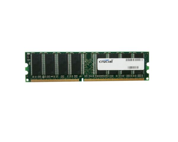 CT433583 Crucial Technology 1GB DDR-333MHz PC2700 non-ECC Unbuffered CL2.5 180-Pin DIMM Memory Module Upgrade for Fujitsu Celsius Mobile H Series (DDR) System