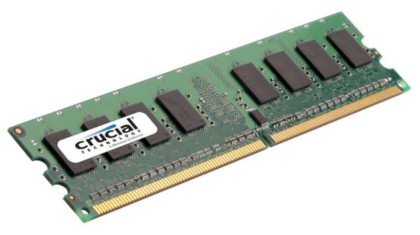 CT4G3ERSLS8160B Crucial Technology 4GB DDR3-1600MHz PC3-12800 ECC Registered CL11 240-Pin DIMM 1.35V Low Voltage Single Rank Memory Module