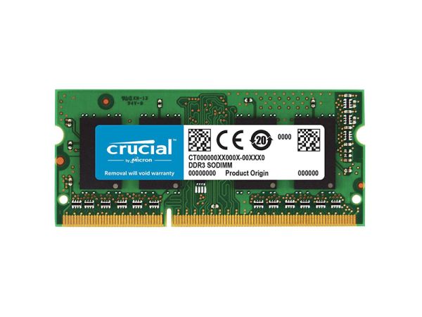 CT8G3S1339MCEU Crucial Technology 8GB DDR3-1333MHz PC3-10600 non-ECC Unbuffered CL9 204-Pin SoDimm Memory Module