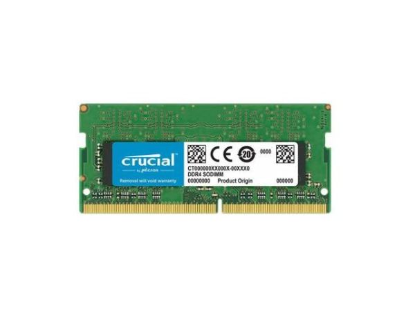 CT8G4SFS8266 Crucial Technology 8GB DDR4-2666MHz PC4-21300 non-ECC Unbuffered CL19 260-Pin SoDimm 1.2V Single Rank Memory Module