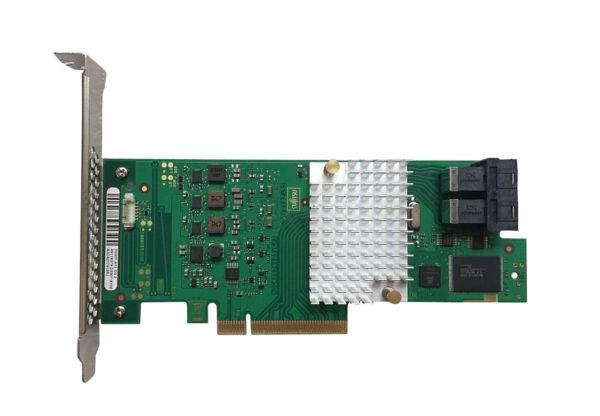 D3327-A100 Fujitsu CP400i 8-Ports SAS 12Gb/ SATA 6Gb/s PCI Express 3.0 x8 RAID Controller Card