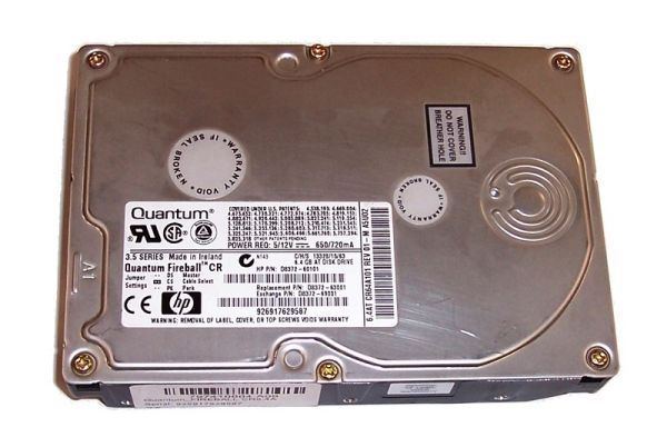 D8372-63001 HP 6.4GB 5400RPM ATA-66 3.5-inch Hard Drive