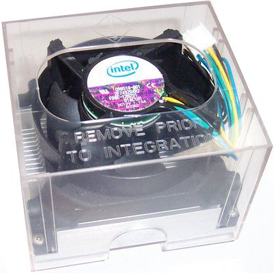 D98510-001 Intel LGA771-E Active/1U PASSIVE Combo Fan Heat Sink