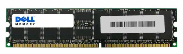 D9U176 Dell 2GB DDR-266MHz PC2100 ECC Registered CL2.5 184-Pin DIMM 2.5V Memory Module