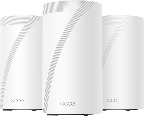 Deco BE85 (3-Pack) TP-Link DECO BE85 BE22000 TRI-BAND MESH WI-FI 7 System