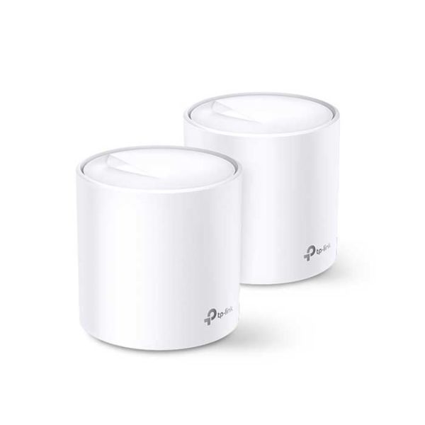 Deco W3600 (2-pack) TP-Link AX1800 Dual-Band Whole Home Mesh Wi-Fi 6 System 2-Pack
