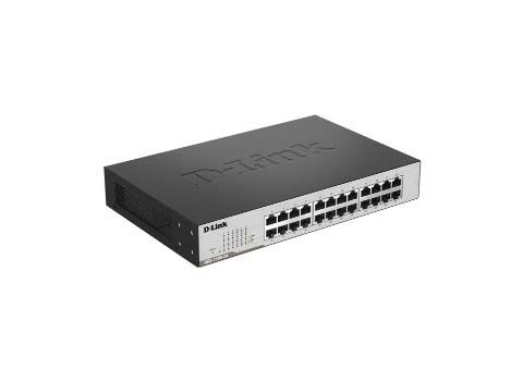 DGS-1100-24 D-Link EasySmart 24-Ports x 1000Base-T Gigabit Ethernet Switch