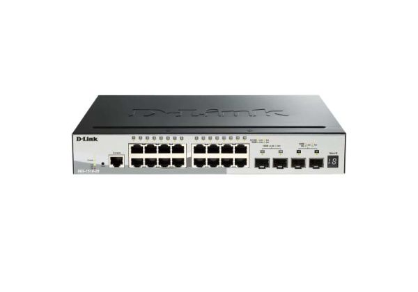 DGS-1510-20 D-Link 20-Port 10/100/1000Base-T layer-3 Managed Gigabit Ethernet Switch