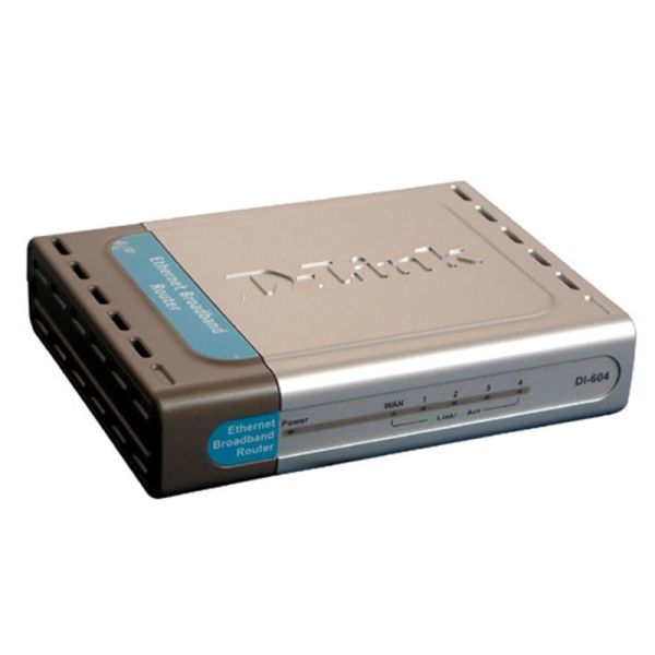 DI-604 D-Link Express EtherNetwork Broadband Router 4 x 10/100Base-TX LAN