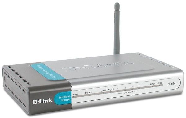DI-624S D-Link Wireless 108G Storage Router