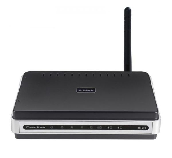 DIR-300 D-Link 802.11g Wireless G Router With 4-Port 10/100 Switch