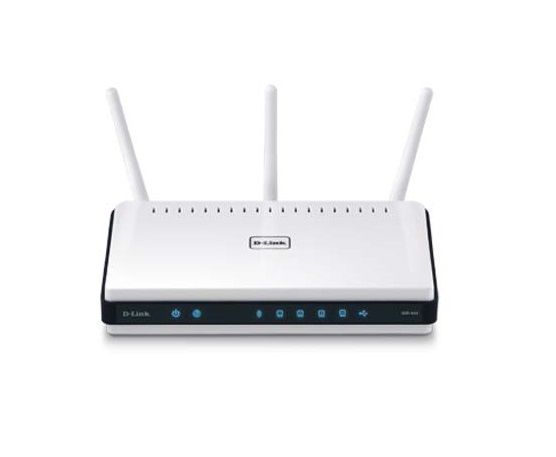 D-Link 4-Port 2.4GHz 10/100/100Base-T Gigabit Ethernet 802.11b/g/n Wireless Router
