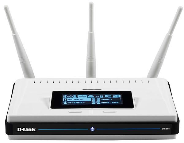 DIR-855 D-Link Xtreme N Dual Band Gigabit Router 4 x LAN