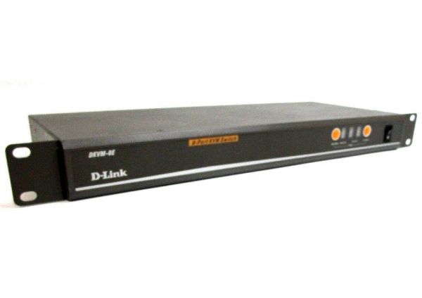 DKVM-8E D-Link 8- Port KVM Switch 8 x 1 8 x mini-DIN (PS/2) Keyboard 8 x mini-DIN (PS/2) Mouse 8 x HD-15 Video Rack-mountable