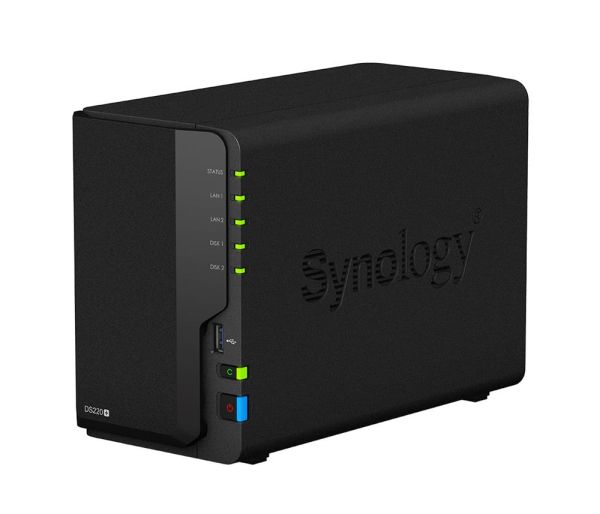 DS220+ Synology 64GB 2 Bay NAS Diskless DiskStation