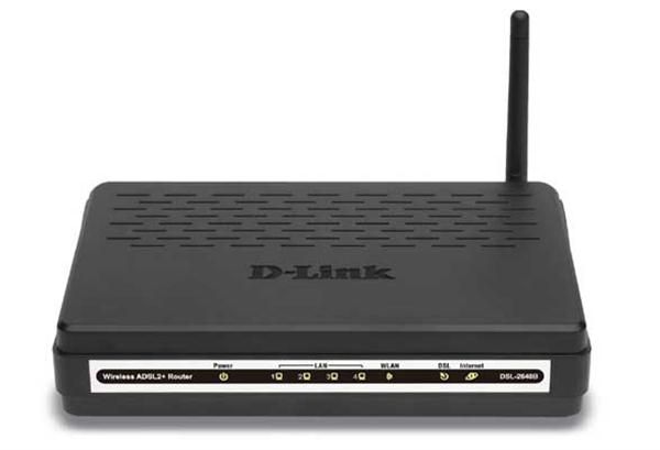 DSL-2640B D-Link Wireless Broadband Router 4 x 10/100Base-TX Network LAN, 1 x ADSL Network WAN IEEE 802.11b/g 54Mbps