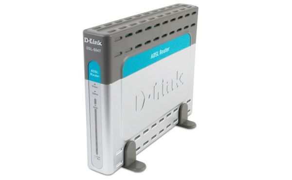 DSL-504T D-Link ADSL Ethernet Router 4 x 10/100Base-TX LAN, 1 x ADSL WAN