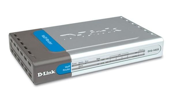 DVG-G1402S D-Link 4-Port Wireless Broadband 802.11g VoIP Router