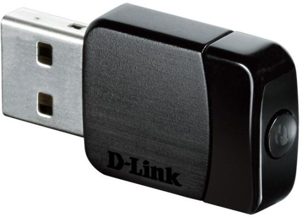 DWA-171 D-Link Wireless Ac Dual Band Usb Adapter Usb 2.0 Up To 150MBps 2.4GHz 433MBps 5GHz Ieee 802.11ac