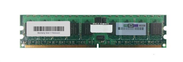 DY655AR HP 1GB DDR2-400MHz PC2-3200 ECC Registered CL3 240-Pin DIMM 1.8V Single Rank Memory Module