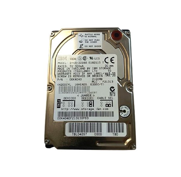 DYKA-22160 IBM 2GB 4200RPM ATA 3 2.5-inch Hard Drive