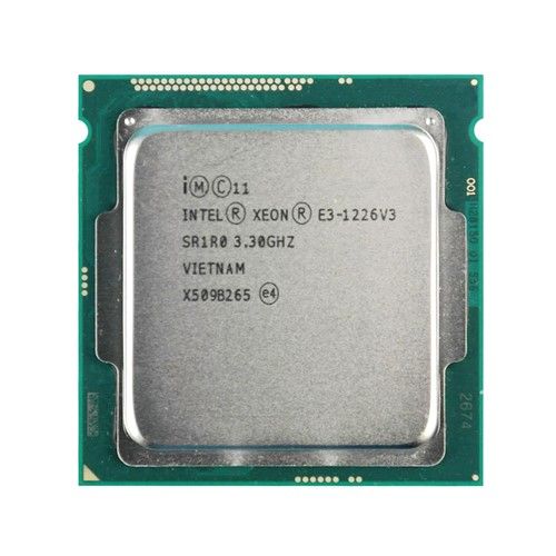 E3-1226-V3 Intel Xeon E3-1226 v3 Quad-Core 3.3GHz 5GT/s QPI 8MB L3 Cache FCLGA1150 Processor