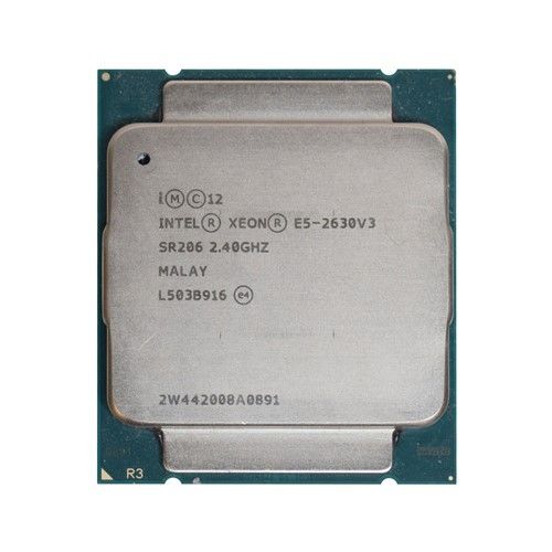 E5-2630-V3 Intel Xeon E5-2630 v3 8-Core 2.40GHz 8GT/s QPI 20MB L3 Cache Socket LGA2011 Processor