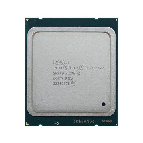 E5-2660-V2 Intel Xeon E5-2660 v2 10-Core 2.20GHz 8.00GT/s QPI 25MB L3 Cache Socket LGA2011 Processor