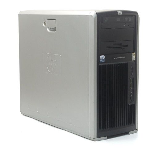 EA175UC HP xw8200 Workstation (2) Intel Xeon 3.20GHz 4GB (400MHz) DDR2 SDRAM 73GB HDD DVD-ROM NIC