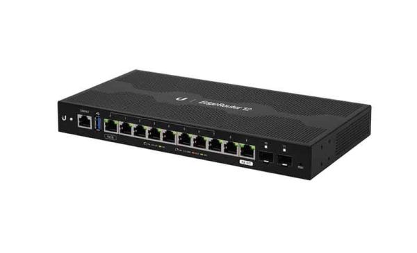 ER-12P Ubiquiti EdgeRouter 10 x Ports 1000Base-T + 2 x Ports SFP Advanced Network Router