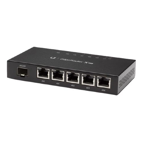 ER-X-SFP Ubiquiti EdgeRouter X SFP 5 x Port PoE 1000Base-T + 1 x Port SFP Gigabit Ethernet Router