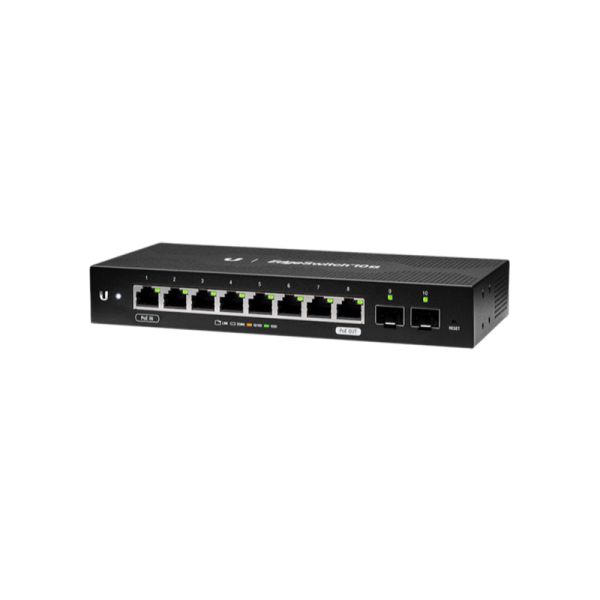 ES-10X Ubiquiti EdgeSwitch 10X 10-Port Gigabit Ethernet Switch