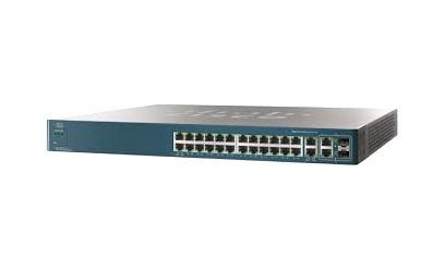 ESW-520-24-K9 Cisco Catalyst 500 Series RJ-45 24 x Ports 10/100/1000Base-T + 2 x SFP Layer 3 Managed Gigabit Ethernet Switch