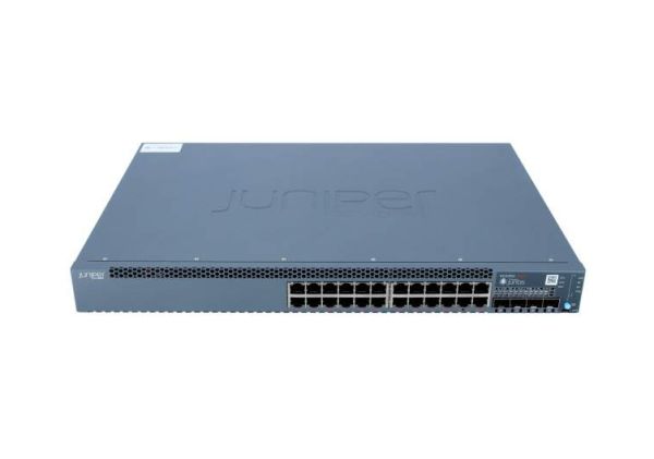 EX2300-24P Juniper 24-Port 10/100/1000 (PoE+) Managed Layer-3 Gigabit Ethernet Switch Rack-Mountable