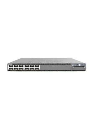 EX4400-24P Juniper EX4400 Series EX4400-24P 24 x Ports PoE+ 10/100/1000Base-T + 4 x 25GbE + 2 x 100GbE Layer 3 Managed 1U Rack-mountable Gigabit Ethernet Network Switch