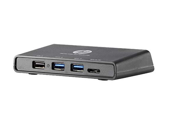 F3S43AA HP 3001PR USB 3.0 Port Replicator for Elitebook Folio 1040 Notebook
