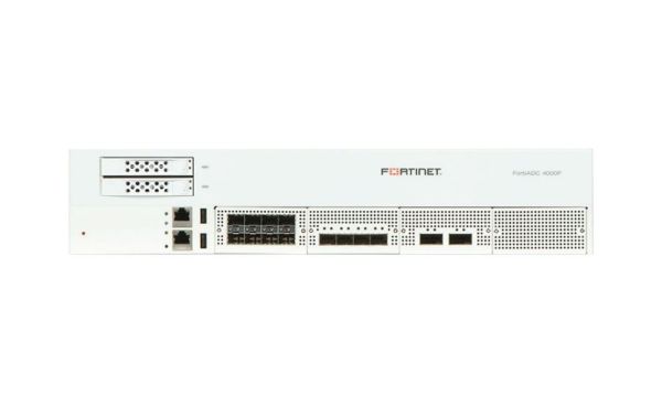 FAD-4000F-BDL Fortinet FortiADC 4000F 1000Base-X 8 x SFP 4 x SFP+ 2 x QSFP+ Manageable 2U Firewall Appliances