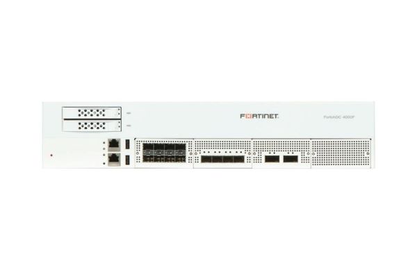FAD-4000F Fortinet FortiADC 4000F 1000Base-X 8 x SFP 4 x SFP+ 2 x QSFP+ Manageable 2U Firewall Appliances