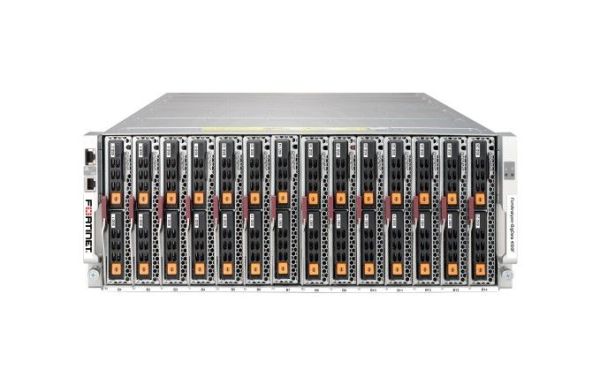 FAZ-BD-4500F Fortinet FortiAnalyzer High Perf Chassis for DA with 14 Blade Servers + 4 x 40 GE QSFP Ports + 8 x 10 GE SFP+ Ports Firewall