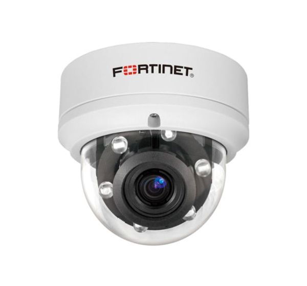 FCM-FD50 Fortinet FortiCam FD50 5MP Fixed Dome IP Camera 30m IR LED 2.8-12mm Motorized lens + 1x 10/100 Ports with 802.3af PoE