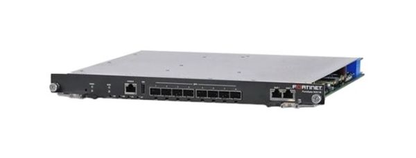 FCR-5001B Fortinet FortiCarrier-5001B 1000Base-T GbE 2 x RJ-45 LAN 8 x SFP+ Network Security Blade