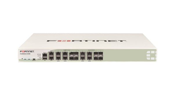 FDD-200B Fortinet FortiDDoS 200B 8-Ports 1000Base-T/X GbE 8 x RJ-45 8 x SFP 240GB Manage 1U Desktop Firewall