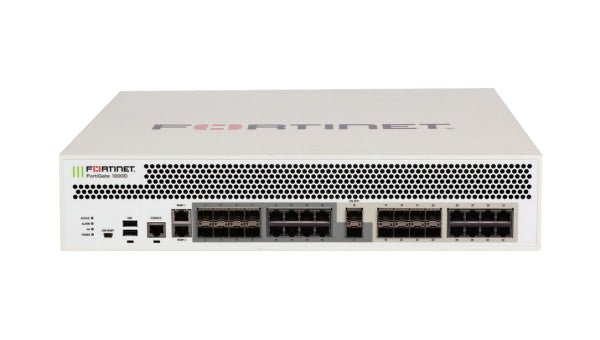 FG-1000D-BDL-874-12 Fortinet FortiGate 1000D 16 x Ports GE RJ-45 + 16 x Ports SFP + 2 x Ports 10GE SFP+ Slots 2U Managed Network Security/Firewall Appliance with 1Y 27X4 FC