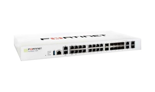 FG-100F-BDL-928-36 Fortinet FG-100F-BDL-928-36FortiGate 22 x GE RJ45 Ports 4 x SFP 2 x 10GE SFP+ 1U Firewall 3 Year Advanced Threat Protection