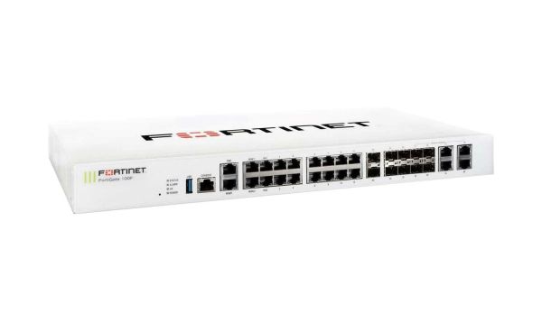 FG-100F-USG-BDL-811-12 Fortinet FG-100F-USG-BDL-811-12FortiGate 22 x GE RJ45 Ports 4 x SFP 2 x 10GE SFP+ 1U Firewall 1 Yr 24X7 FC/FG ENT Protection