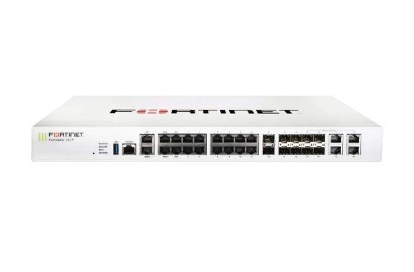 FG-101F-BDL-811-12 Fortinet FortiGate RJ- 45 22 x Ports 2 x WAN Ports 16 x Switch Ports 4 SFP port 2x 10 GE SFP+ Firewall